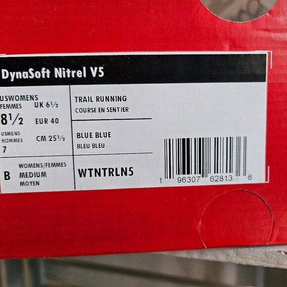 New! New Balance Womens trail run shoes (DynaSoft Nitrel), size 8.5 - Picture 7 of 8